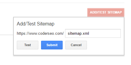 add-test-sitemap